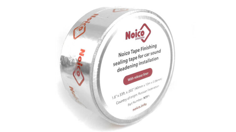 waterproof finishing tape, adhesive layer, water resistant, installation tool, Noico tape